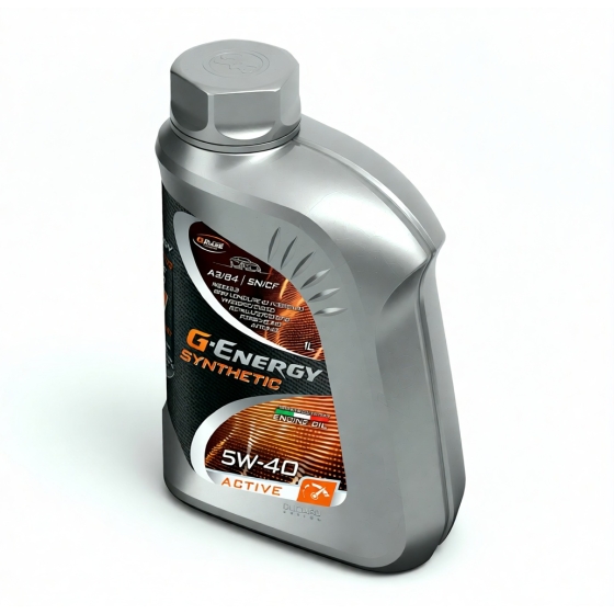 Моторное масло G-Energy Synthetic Active, 5W-40, 1 л, синтетика