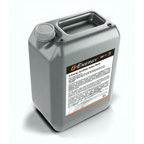 Моторное масло G-Energy Synthetic Active, 5W-40, 20 л, синтетика