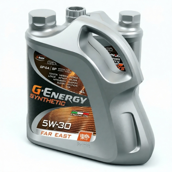 Моторное масло G-Energy Synthetic Far East, 5W-30, 4 л, синтетика