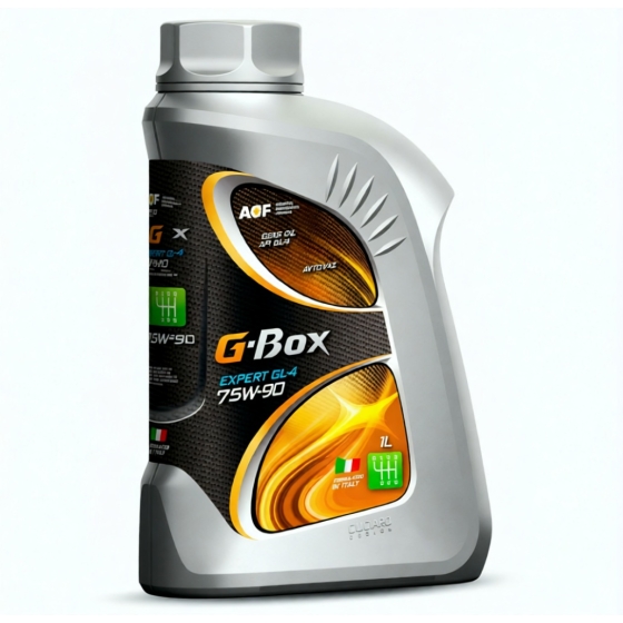 Трансмиссионное масло G-Energy G-Box Expert GL-4, 75W-90, 1 л, полусинтетика
