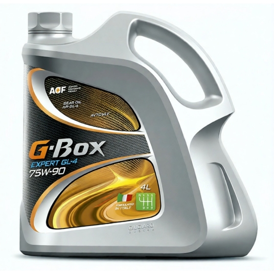 Трансмиссионное масло G-Energy G-Box Expert GL-4, 75W-90, 4 л, полусинтетика