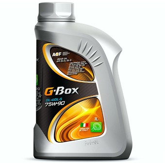 Трансмиссионное масло G-Energy G-Box GL-4/GL-5, 75W-90, 1 л, синтетика