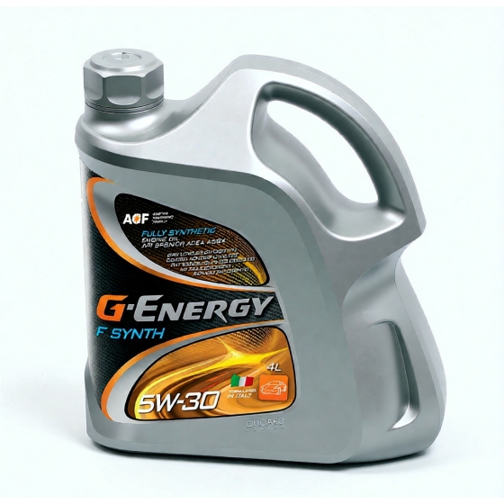 Моторное масло G-Energy F Synth, 5W-30, 4 л, синтетика