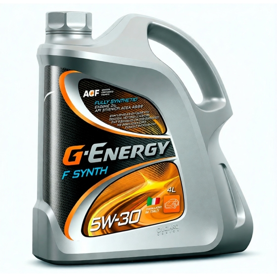 Моторное масло G-Energy F Synth, 5W-30, 4 л, синтетика