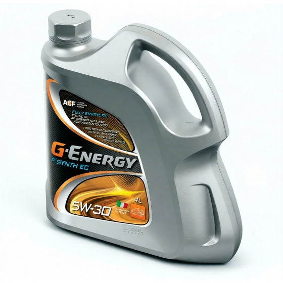 Моторное масло G-Energy F Synth EC, 5W-30, 4 л, синтетика
