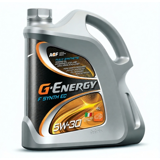 Моторное масло G-Energy F Synth EC, 5W-30, 4 л, синтетика