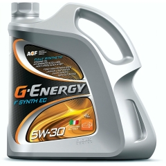 Моторное масло G-Energy F Synth EC, 5W-30, 4 л, синтетика