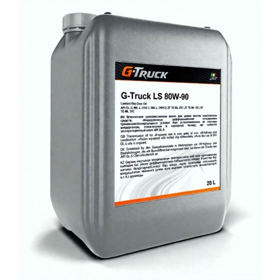 Трансмиссионное масло G-Energy G-Truck LS, 80W-90, 20 л, минеральное