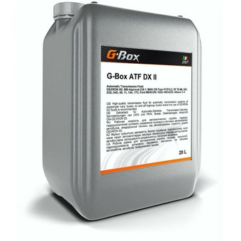 Трансмиссионное масло G-Energy G-Box ATF DX II, 20 л, полусинтетика