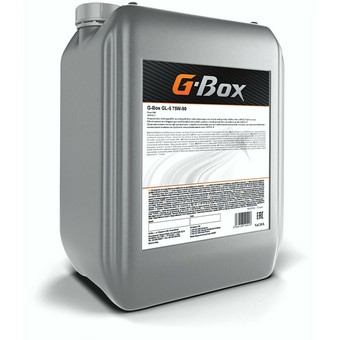 Трансмиссионное масло G-Energy G-Box GL-5, 75W-90, 20 л, синтетика