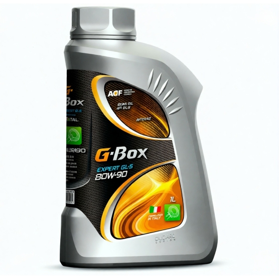 Трансмиссионное масло G-Energy G-Box Expert GL-5, 80W-90, 1 л, минеральное