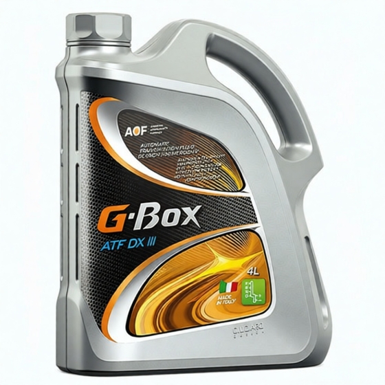 Трансмиссионное масло G-Energy G-Box ATF DX III, 4 л, синтетика