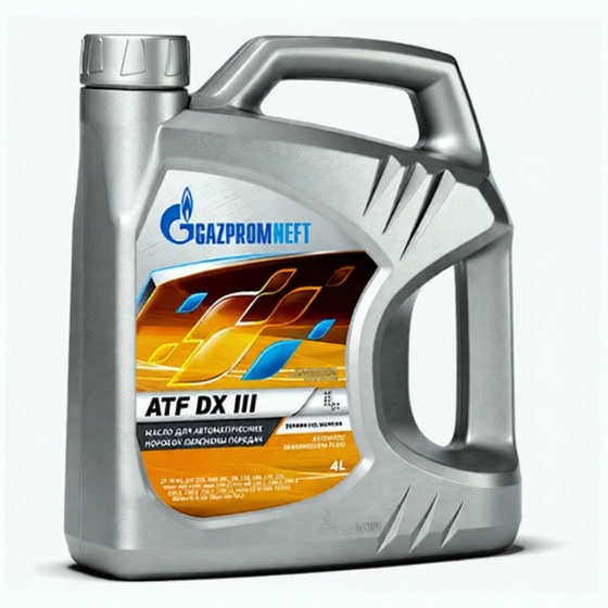 Трансмиссионное масло Gazpromneft ATF DX III, 7.5, 4 л, синтетика