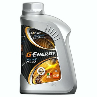 Моторное масло G-Energy Synthetic Far East, 0W-20, 1 л, синтетика