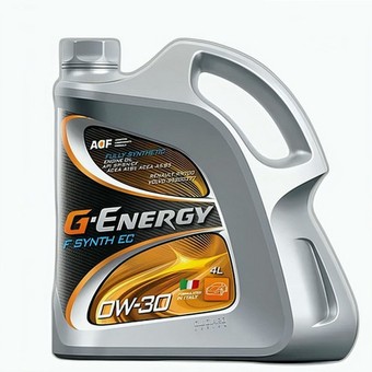 Моторное масло G-Energy F Synth EC, 0W-30, 1 л, синтетика