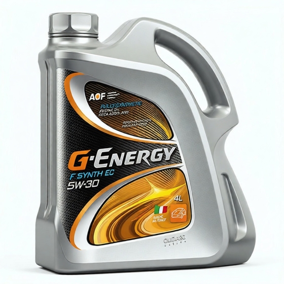 Моторное масло G-Energy F Synth EC, 5W-30, 1 л, синтетика