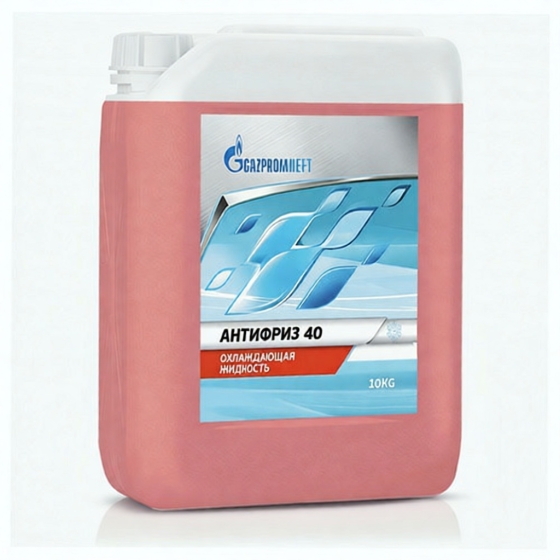 Охлаждающая жидкость Gazpromneft Antifreeze 40, 20 кг, этиленгликоль