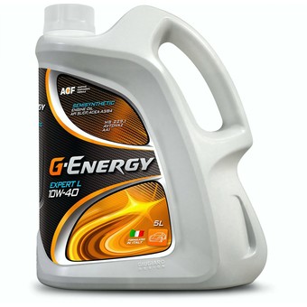 Моторное масло G-Energy Expert L, 10W-40, 5 л, полусинтетика