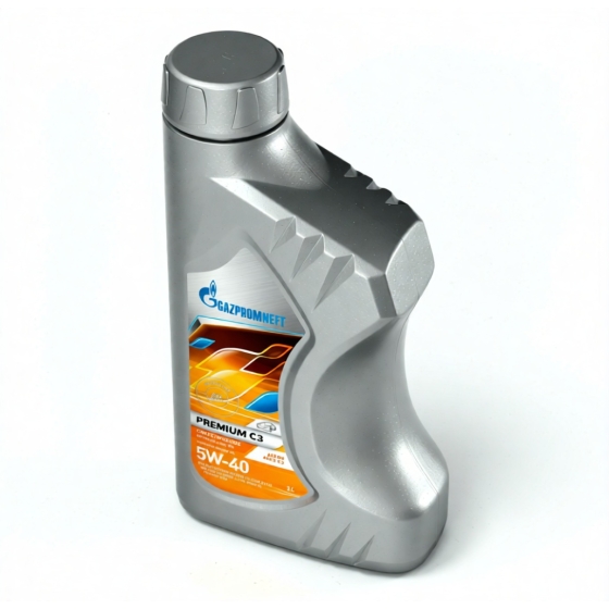 Моторное масло Gazpromneft Premium C3, 5W-40, 1 л, синтетика