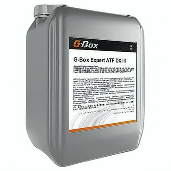 Трансмиссионное масло G-Energy G-Box ATF DX III, 20 л, синтетика