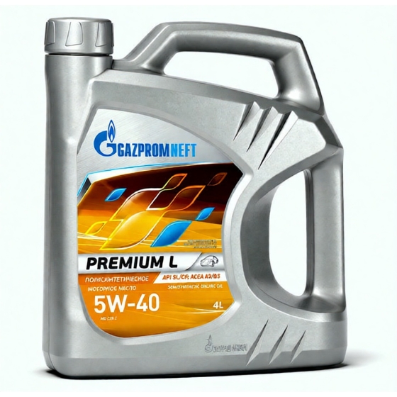 Моторное масло Gazpromneft Super, 5W-40, 4 л, синтетика
