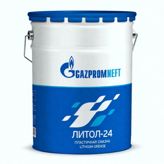 Смазка Gazpromneft ЛИТОЛ-24, антифрикционная, 18 кг, минеральная