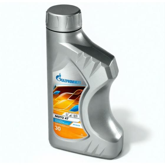 Моторное масло Gazpromneft Moto 4T, SAE 30, 1 л, минеральное