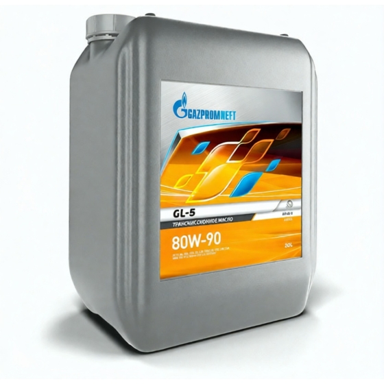 Трансмиссионное масло Gazpromneft GL-5, 80W-90, 20 л, полусинтетика