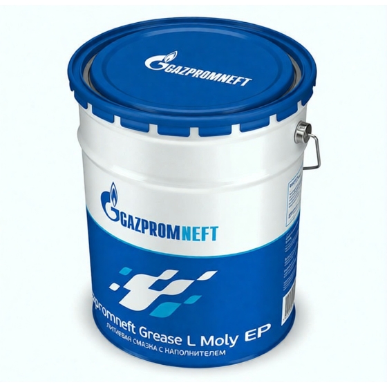 Смазка Gazpromneft Grease L Moly EP 2, многофункциональная, 18 кг, минеральная