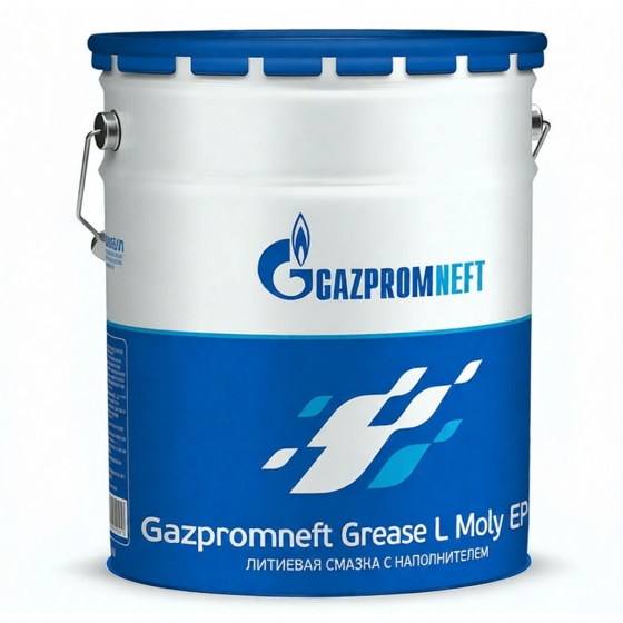 Смазка Gazpromneft Grease L Moly EP 2, многофункциональная, 18 кг, минеральная
