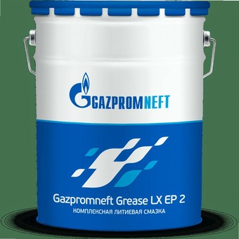 Смазка Gazpromneft Grease LX EP 2, универсальная, 18 кг, минеральная
