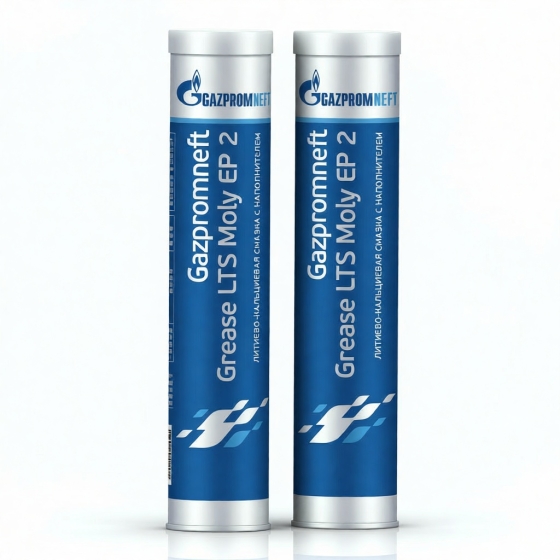 Смазка Gazpromneft Grease LTS Moly EP 2, узлы трения, 0,4 кг, литиево-кальциевая