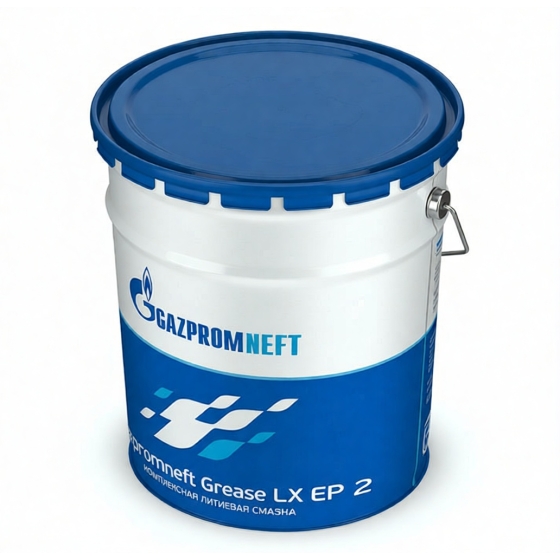 Смазка Gazpromneft Grease LX EP 2, многоцелевая, 8 кг, литиевая