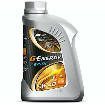 Моторное масло G-Energy F Synth, 5W-40, 1 л, синтетика