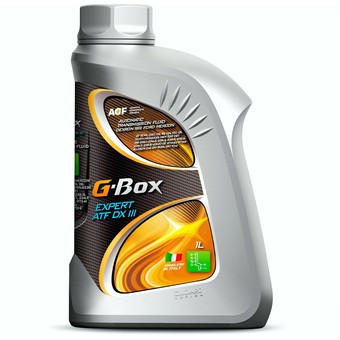 Трансмиссионное масло G-Energy G-Box Expert ATF DX III, 1 л, полусинтетика