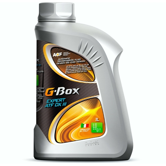 Трансмиссионное масло G-Energy G-Box Expert ATF DX III, 1 л, полусинтетика