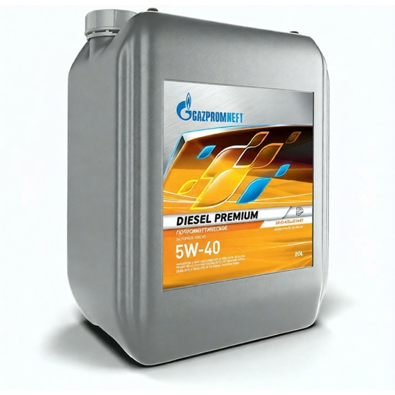 Грузовое масло Gazpromneft Diesel Premium, 5W-40, 20 л, синтетика