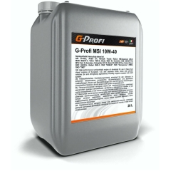 Грузовое масло G-Energy G-Profi MSI 10W-40, 20 л, синтетика