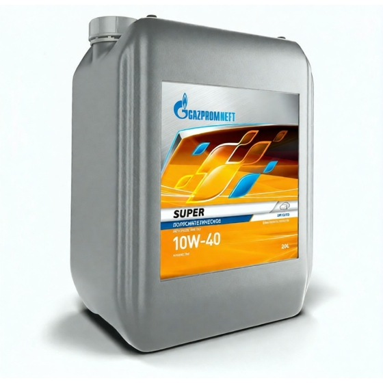 Моторное масло Gazpromneft Super, 10W-40, 20 л, полусинтетика