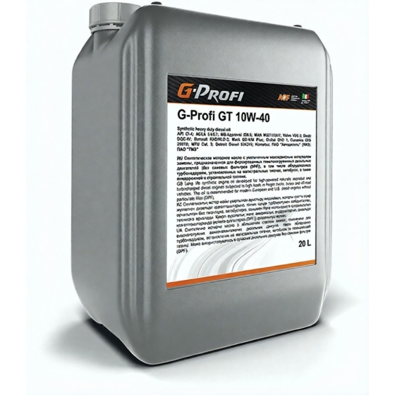 Грузовое масло G-Energy G-Profi GT 10W-40, 20 л, синтетика
