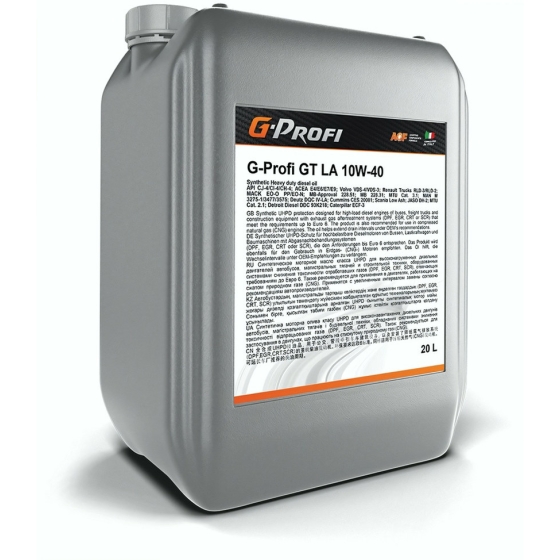 Грузовое масло G-Energy G-Profi GT LA, 10W-40, 20 л, синтетика