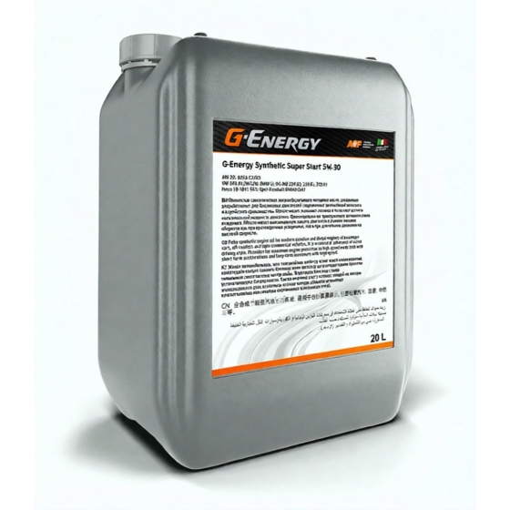 Моторное масло G-Energy Synthetic Super Start, 5W-30, 20 л, синтетика
