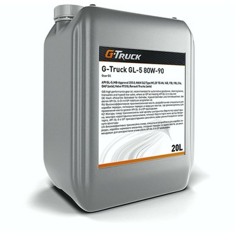 Трансмиссионное масло G-Energy G-Truck GL-5, 80W-90, 20 л, минеральное