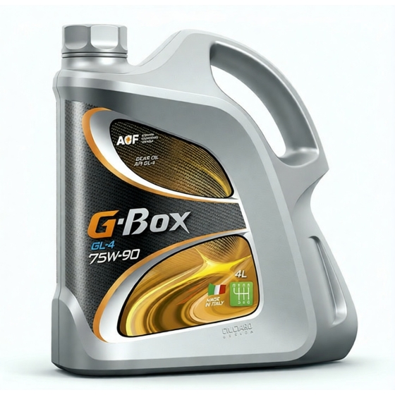 Трансмиссионное масло G-Energy G-Box GL-4, 75W-90, 4 л, синтетика
