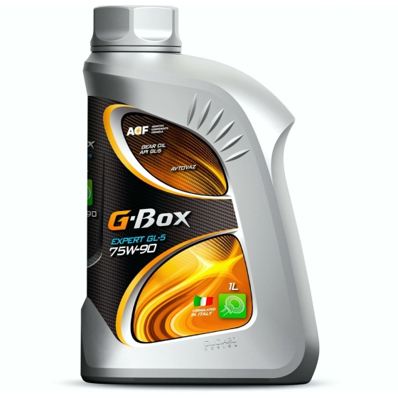 Трансмиссионное масло G-Energy G-Box Expert GL-5, 75W-90, 1 л, полусинтетика