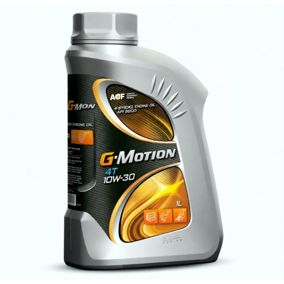 Моторное масло G-Energy G-Motion 4T, 10W-30, 1 л, полусинтетика