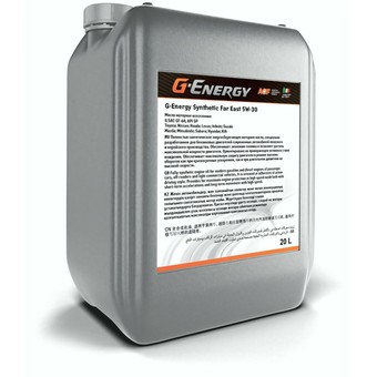 Моторное масло G-Energy Synthetic Extra Life, 5W-30, 20 л, синтетика