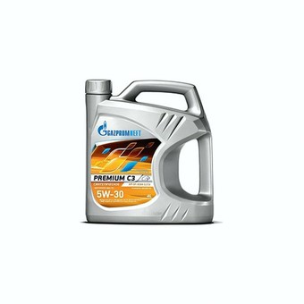 Моторное масло Gazpromneft Premium, 5W-30, 4 л, синтетика