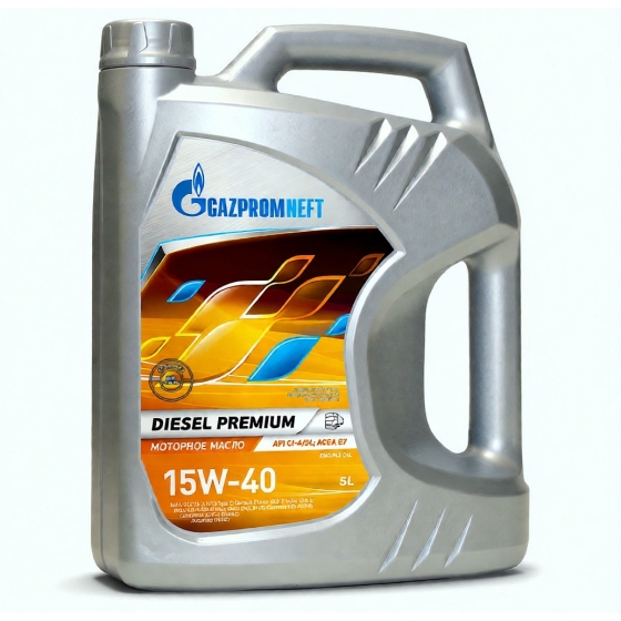 Грузовое масло Gazpromneft Diesel Premium, 15W-40, 5 л, полусинтетика