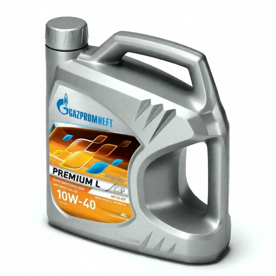 Моторное масло Gazpromneft Premium L, 10W-40, 4 л, синтетика
